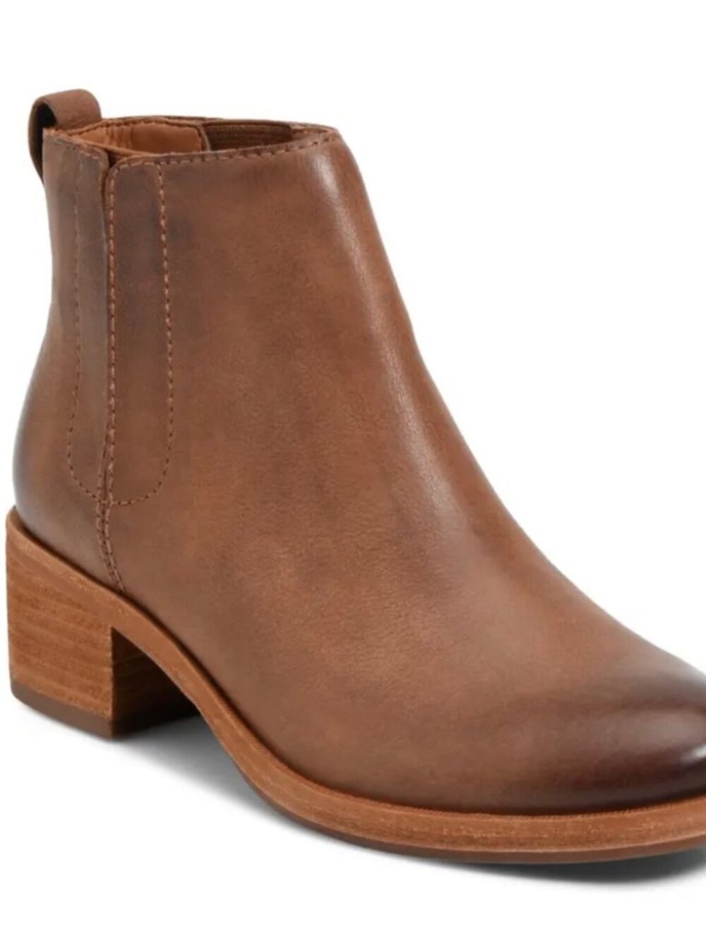 Kork-Ease Mindo Chelsea Boots Brown Leather Women's 9 NWOT Fall Style